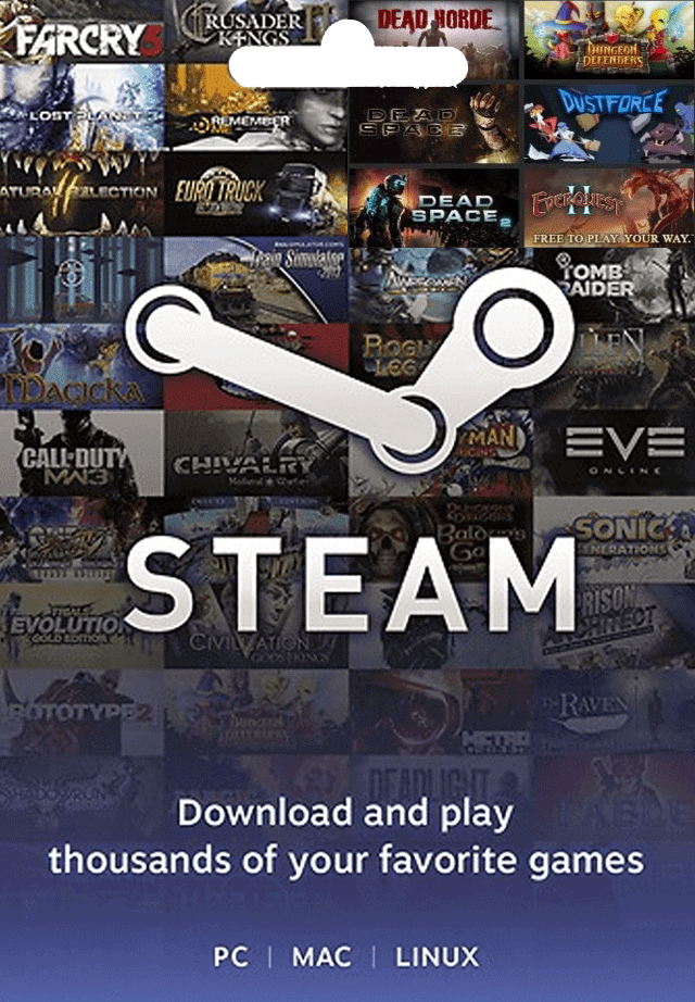 get free Steam Wallet Gift Card 